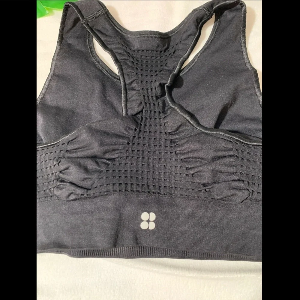 NEW $50 Sweaty Betty‎ Stamina Sports Bra in Black [SZ Small ]